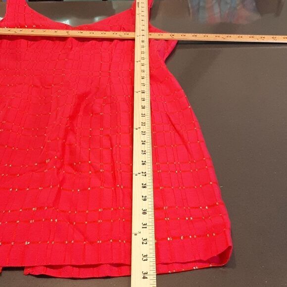 Scarlett Pink and Gold Lined Mini Dress with - Picture 8 of 9